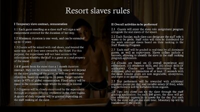 Slave resort - Roman House (2/2)
